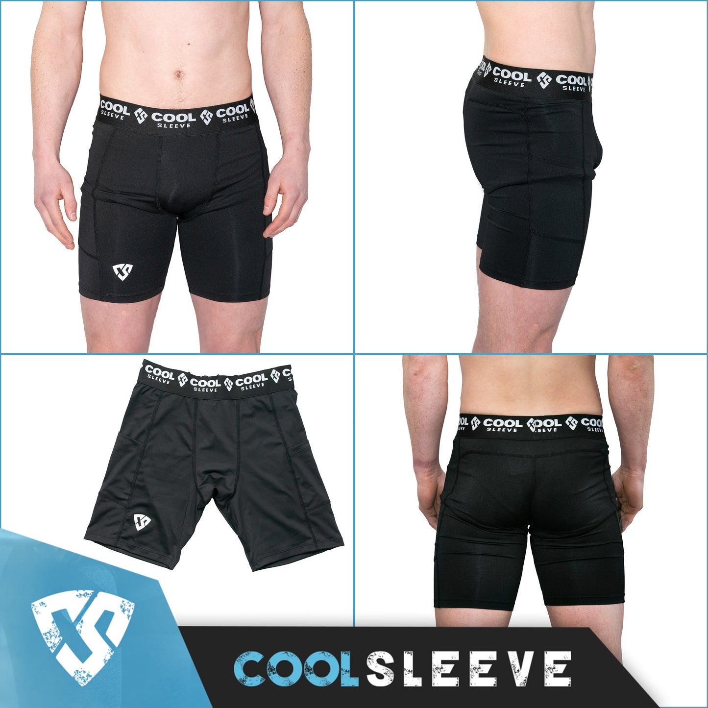 Men's Performance Compression Shorts (2-Pack)